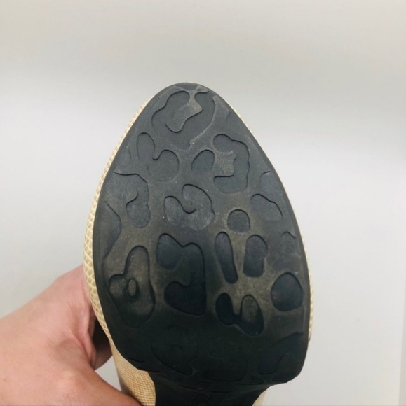 Dollhouse Cream Danger Vegan Leather Platform Stiletto Bootie Boot Size 8 - Picture 15 of 16